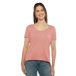 Women's 2X-Large Desert Pink Next Level 5030 