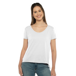 Women's 2X-Large White Next Level 5030 