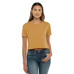 Women's 2X-Large Antique Gold Next Level 5080 