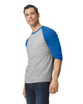 3X-Large Sport Gray/Trim Royal Gildan 5700 