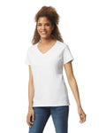 Women's 3X-Large White Gildan 5V00L 