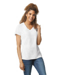 Women's 3X-Large White Gildan 5V00L 