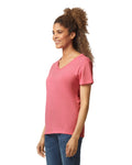 Women's 3X-Large Coral Silk Gildan 5V00L 
