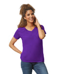 Women's 3X-Large Purple Gildan 5V00L 