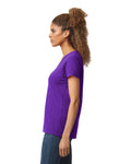 Women's 3X-Large Purple Gildan 5V00L 