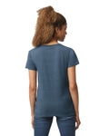 Women's 3X-Large Htr Navy Gildan 5V00L 