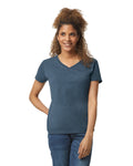 Women's 3X-Large Htr Navy Gildan 5V00L 