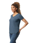 Women's 3X-Large Htr Navy Gildan 5V00L 