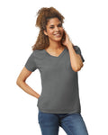 Women's 3X-Large Charcoal Gildan 5V00L 