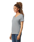 Women's 3X-Large Sport Gray Gildan 5V00L 