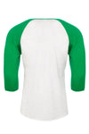 3X-Large Envy/Heather White Next Level 6051 