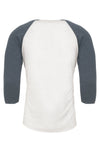 3X-Large Indigo/Heather White Next Level 6051 