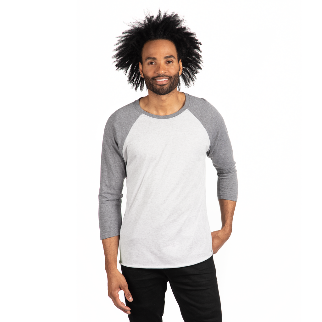 3X-Large Premium Heather/heather White Next Level 6051 