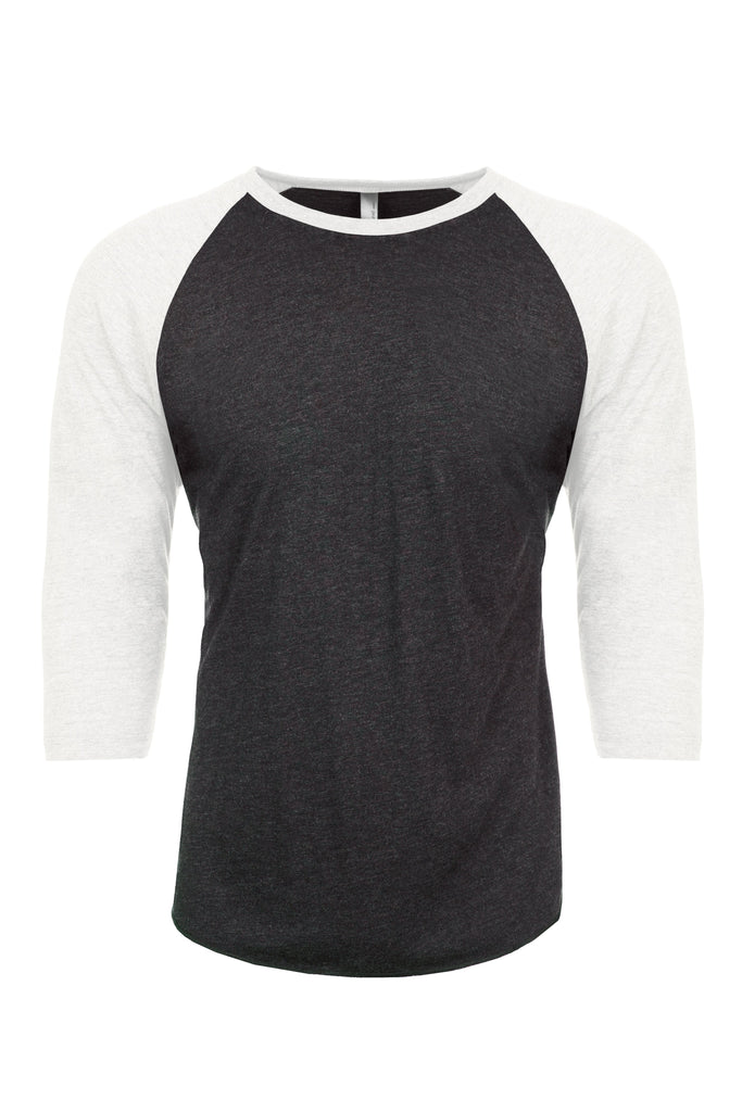 3X-Large Heather White/vintage Black Next Level 6051 