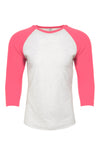 3X-Large Vintage Pink/Heather White Next Level 6051 