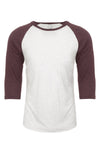 3X-Large Vintage Purple/Heather White Next Level 6051 