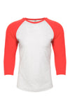 3X-Large Vintage Red/Heather White Next Level 6051 