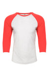 3X-Large Vintage Red/heather White Next Level 6051 