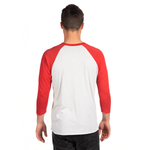 3X-Large Vintage Red/Heather White Next Level 6051 