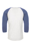 3X-Large Vintage Royal/Heather White Next Level 6051 