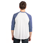 3X-Large Vintage Royal/Heather White Next Level 6051 