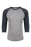 3X-Large Vintage Navy/Premium Heather Next Level 6051 