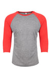 3X-Large Vintage Red/Premium Heather Next Level 6051 