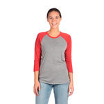 3X-Large Vintage Red/Premium Heather Next Level 6051 