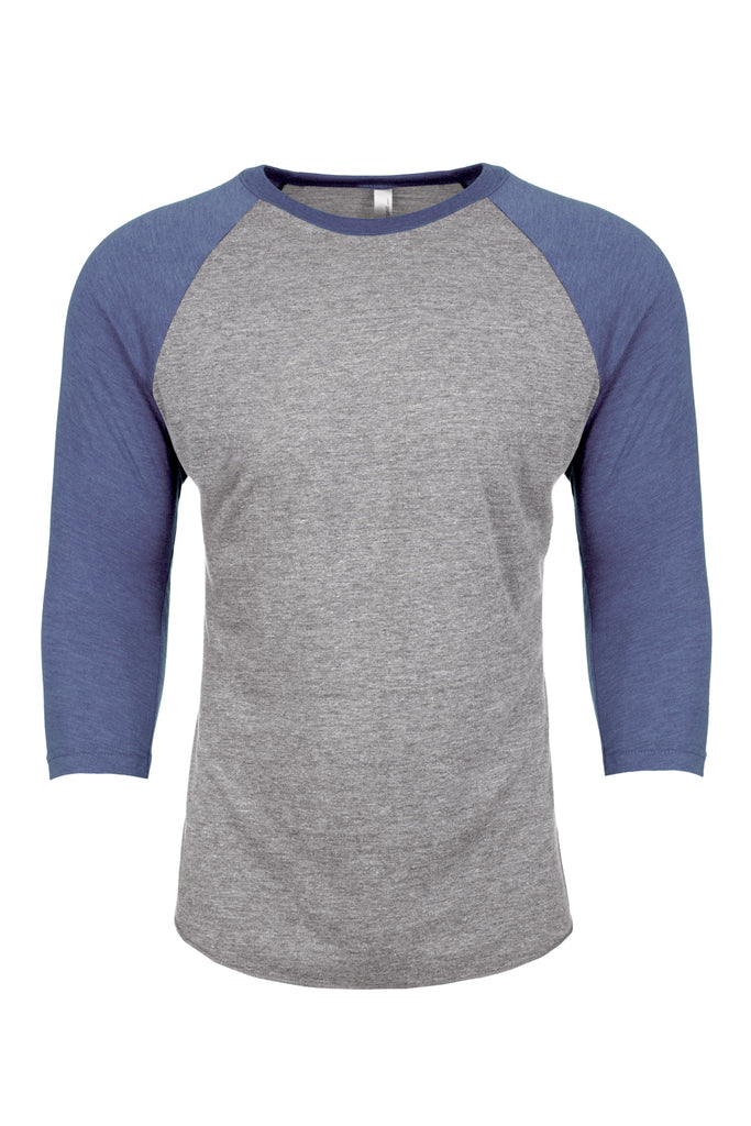 3X-Large Vintage Royal/premium Heather Next Level 6051 
