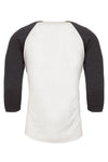 3X-Large Vintage Black/Heather White Next Level 6051 