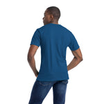 3X-Large Heather Cool Blue Next Level 6210 
