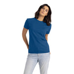 3X-Large Heather Cool Blue Next Level 6210 