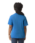 Youth X-Large Heather Royal Gildan 64000B