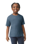 Youth X-Large Heather Navy Gildan 64000B 