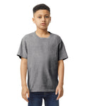 Youth X-Large Graphite Heather Gildan 64000B 