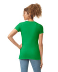 Women's 2X-Large Irish Green Gildan 64000L 