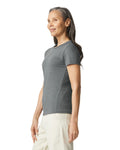 Women's 3X-Large Graphite Heather Gildan 64000L 