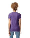 Women's 2X-Large Heather Purple Gildan 64000L 