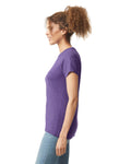 Women's 2X-Large Heather Purple Gildan 64000L 