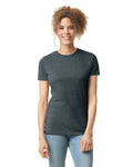 Women's 3X-Large Dark Heather Gildan 64000L 