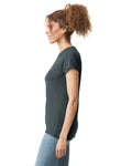 Women's 3X-Large Dark Heather Gildan 64000L 