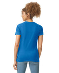 Women's 3X-Large Royal Gildan 64000L 