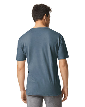 5X-Large Heather Navy Gildan 64000 