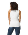 Women's 2X-Large White Gildan 64200L 
