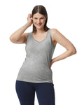 Women's 2X-Large Sport Gray Gildan 64200L 