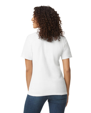 Women's 2X-Large White Gildan 64800L 