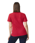 Women's 2X-Large Cherry Red Gildan 64800L 