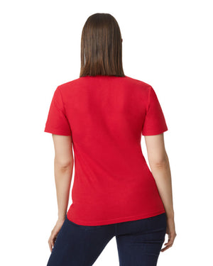 Women's 2X-Large Red Gildan 64800L 