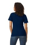 Women's 2X-Large Navy Gildan 64800L 