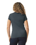 Women's 2X-Large Dark Heather Gildan 64V00L 